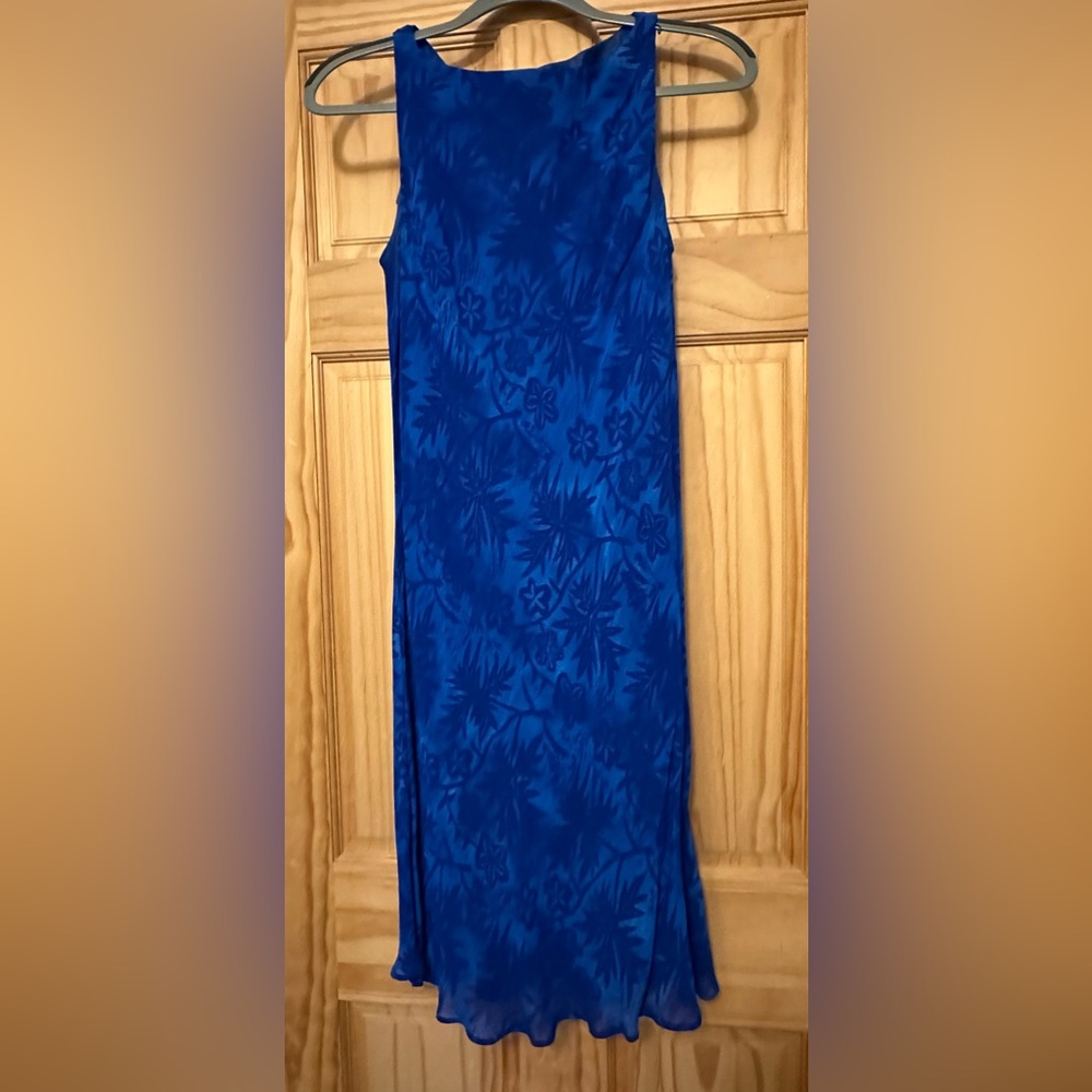 Jones New York Vibrant Blue Dress
